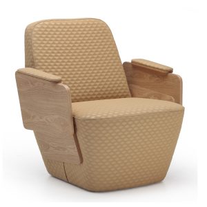 Volute Sessel mit Armlehnen