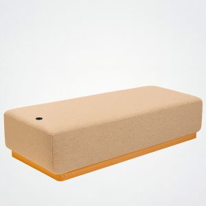 Rechteckiger Sitzhocker Workspace