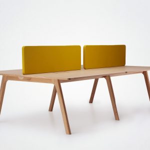 Chevron 4-Sitzer Bench